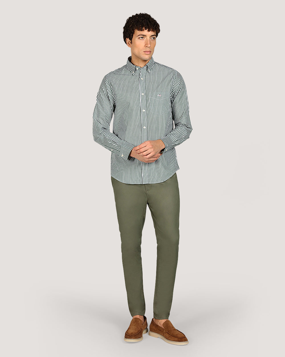 Gant Regular Classic Popl Stripe Shirt For Men