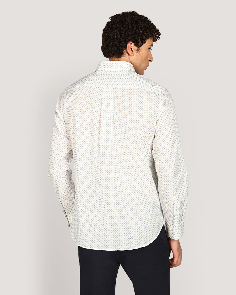 Gant Regular Micro Prt Shirt For Men