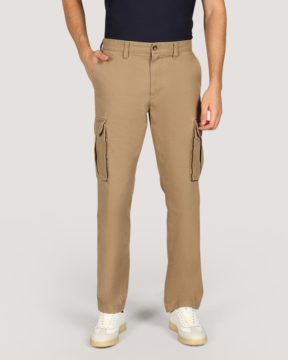 Gant Regular Cotton Twill Cargo Pants For Men