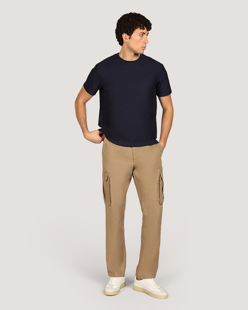 Gant Regular Cotton Twill Cargo Pants For Men