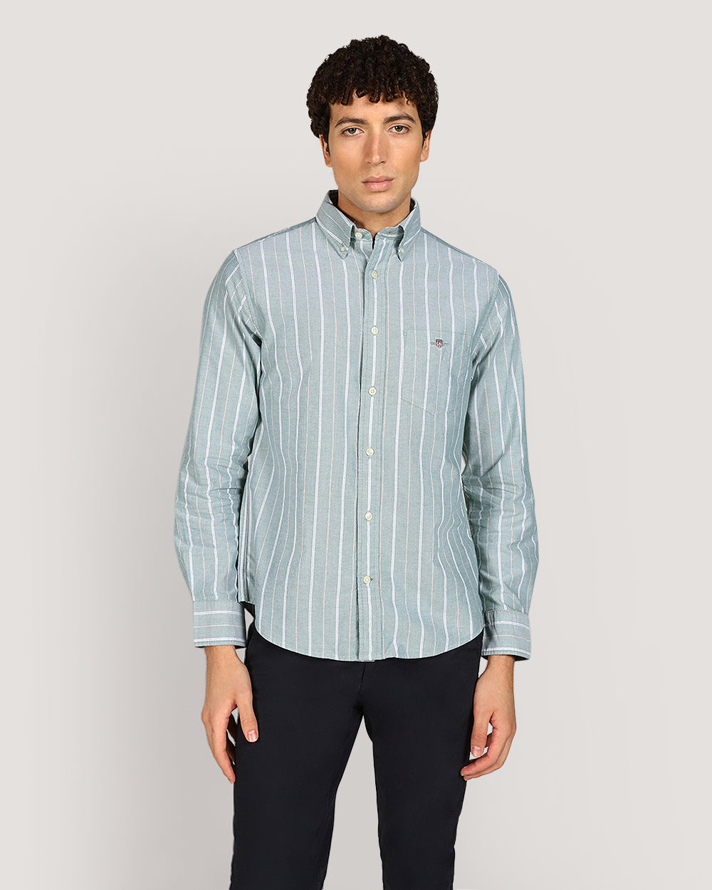 Gant Regular Classic Oxford Stripe Shirt For Men