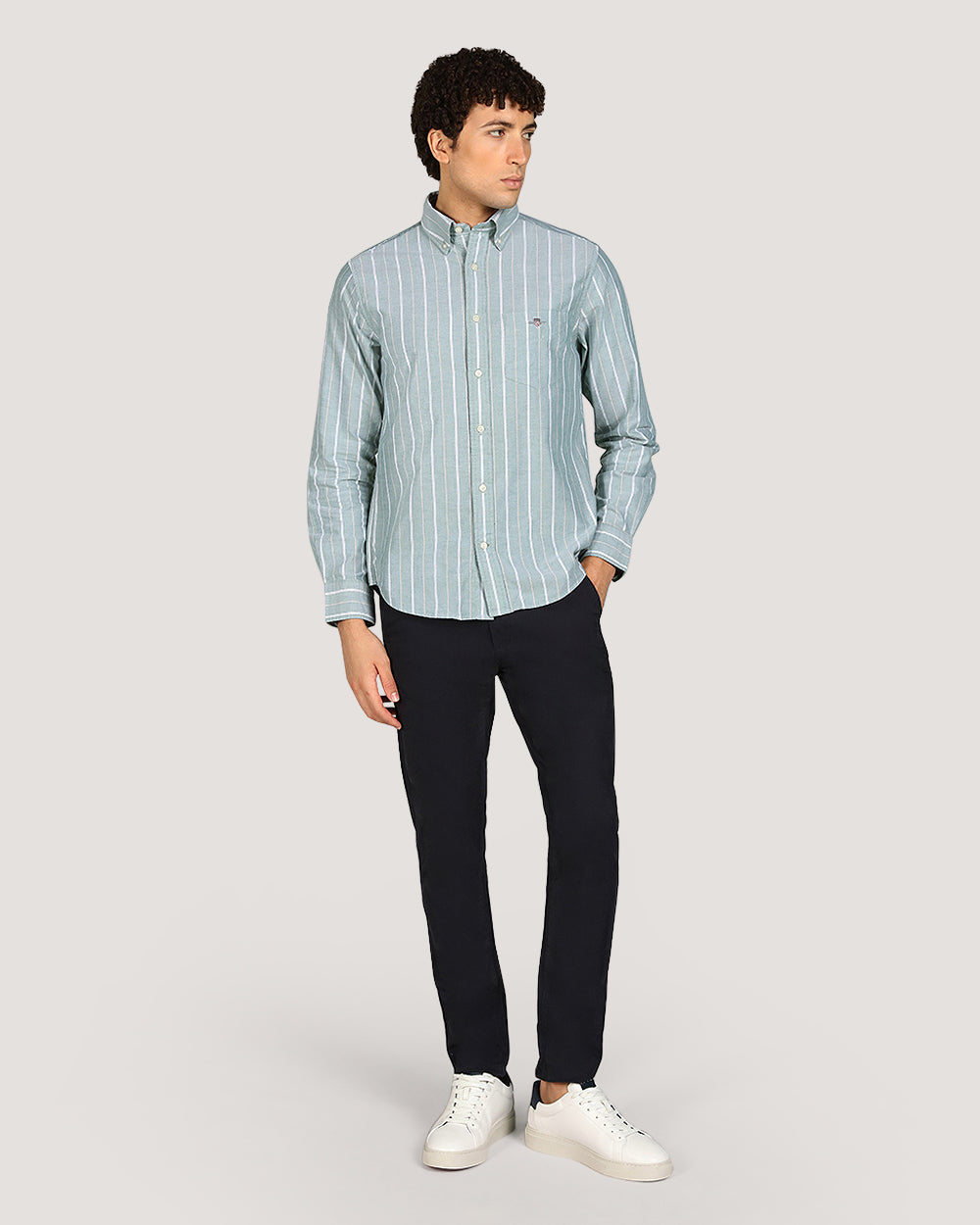 Gant Regular Classic Oxford Stripe Shirt For Men