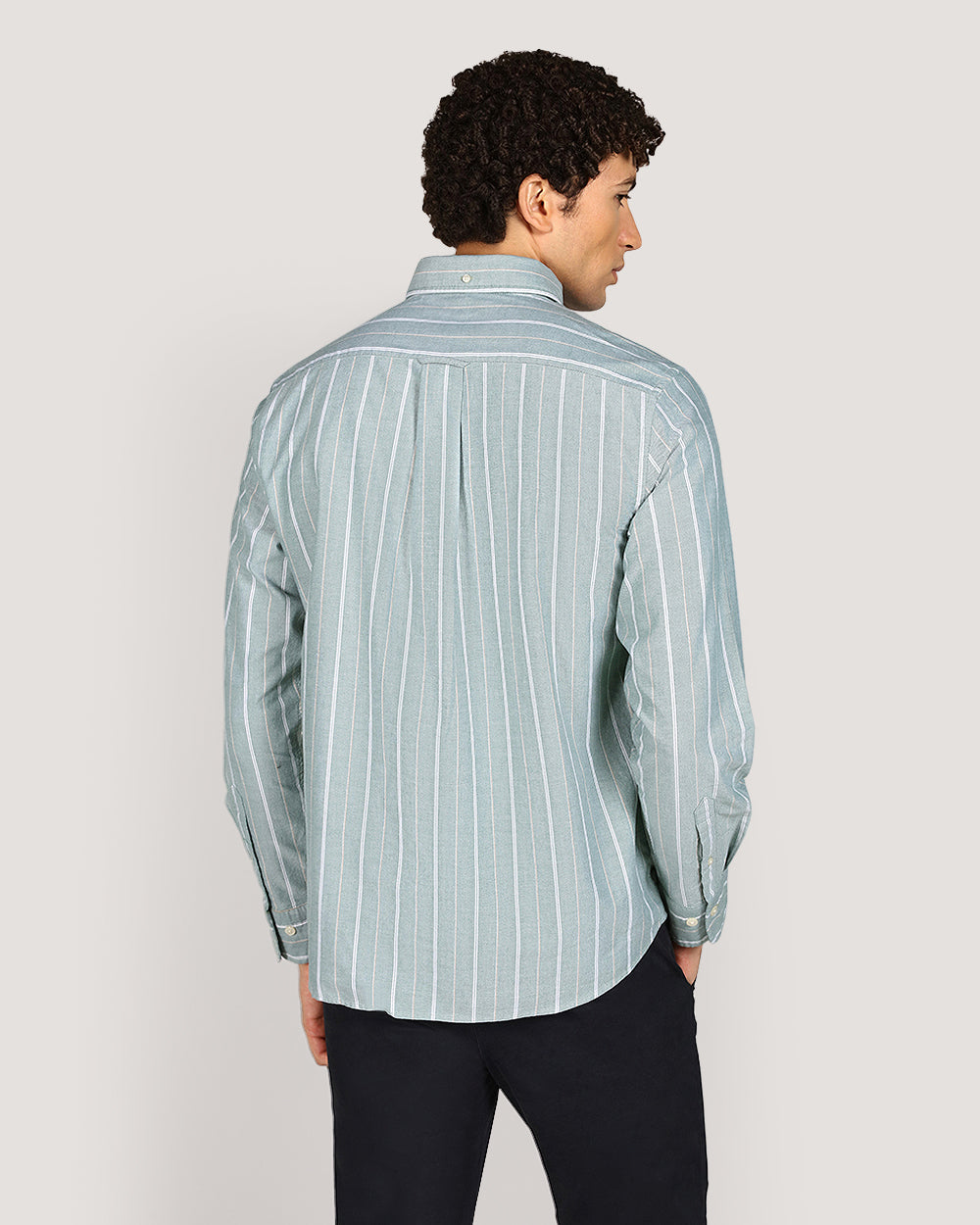 Gant Regular Classic Oxford Stripe Shirt For Men