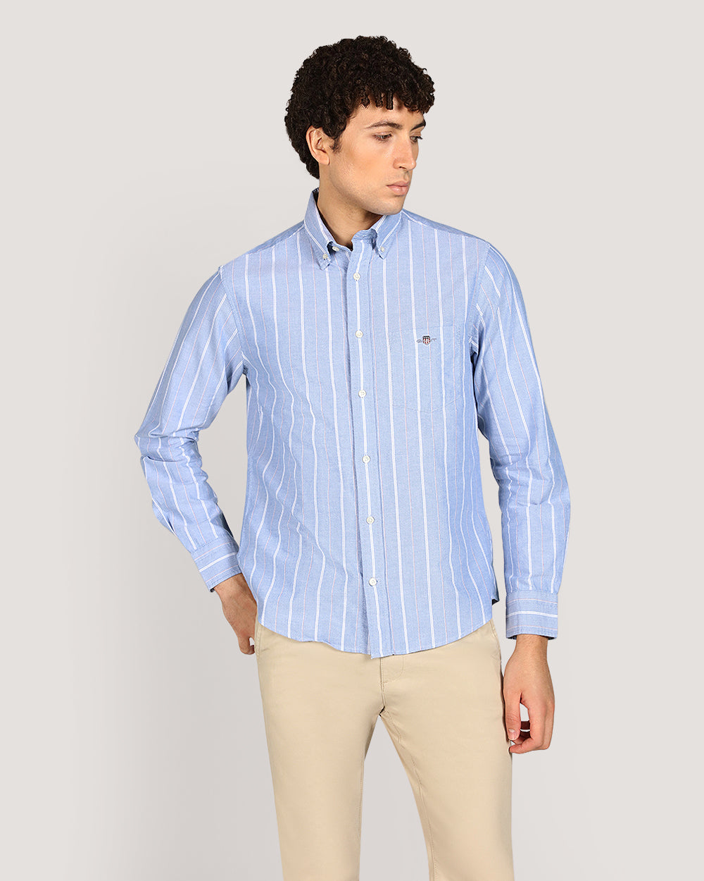 Gant Regular Classic Oxford Stripe Shirt For Men