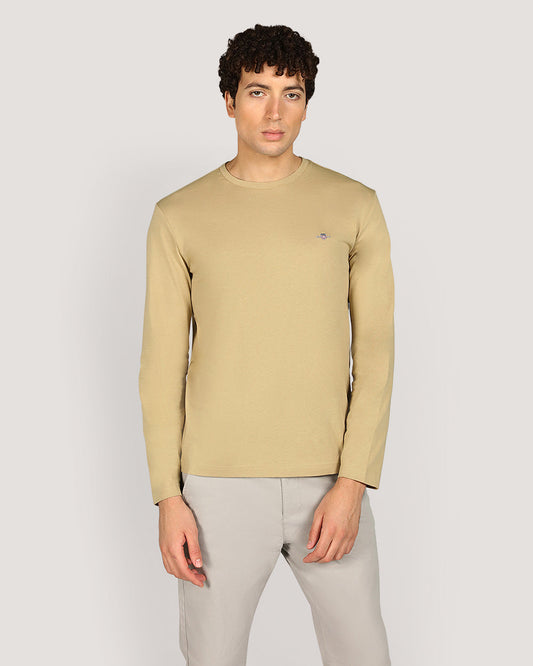Gant Regular Shield Long Sleeve T-Shirt For Men