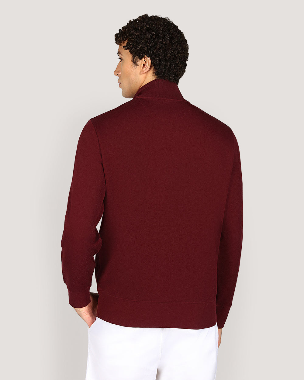 Gant Sacker Rib Full Zip Cardigan For Men