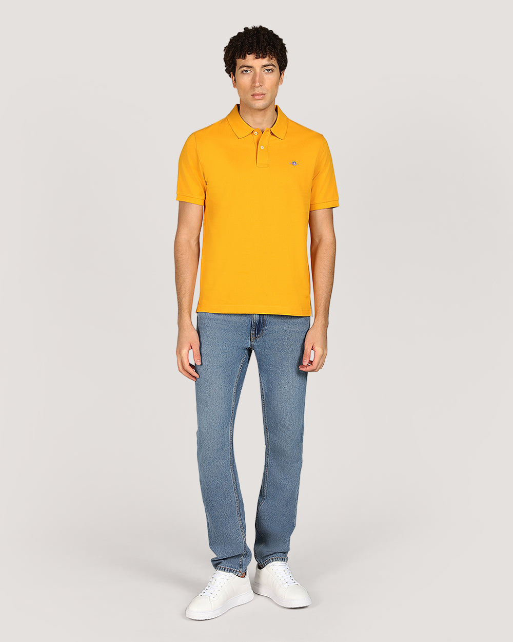 Gant Regular Shield Short Sleeve Piqué Polo Shirt For Men