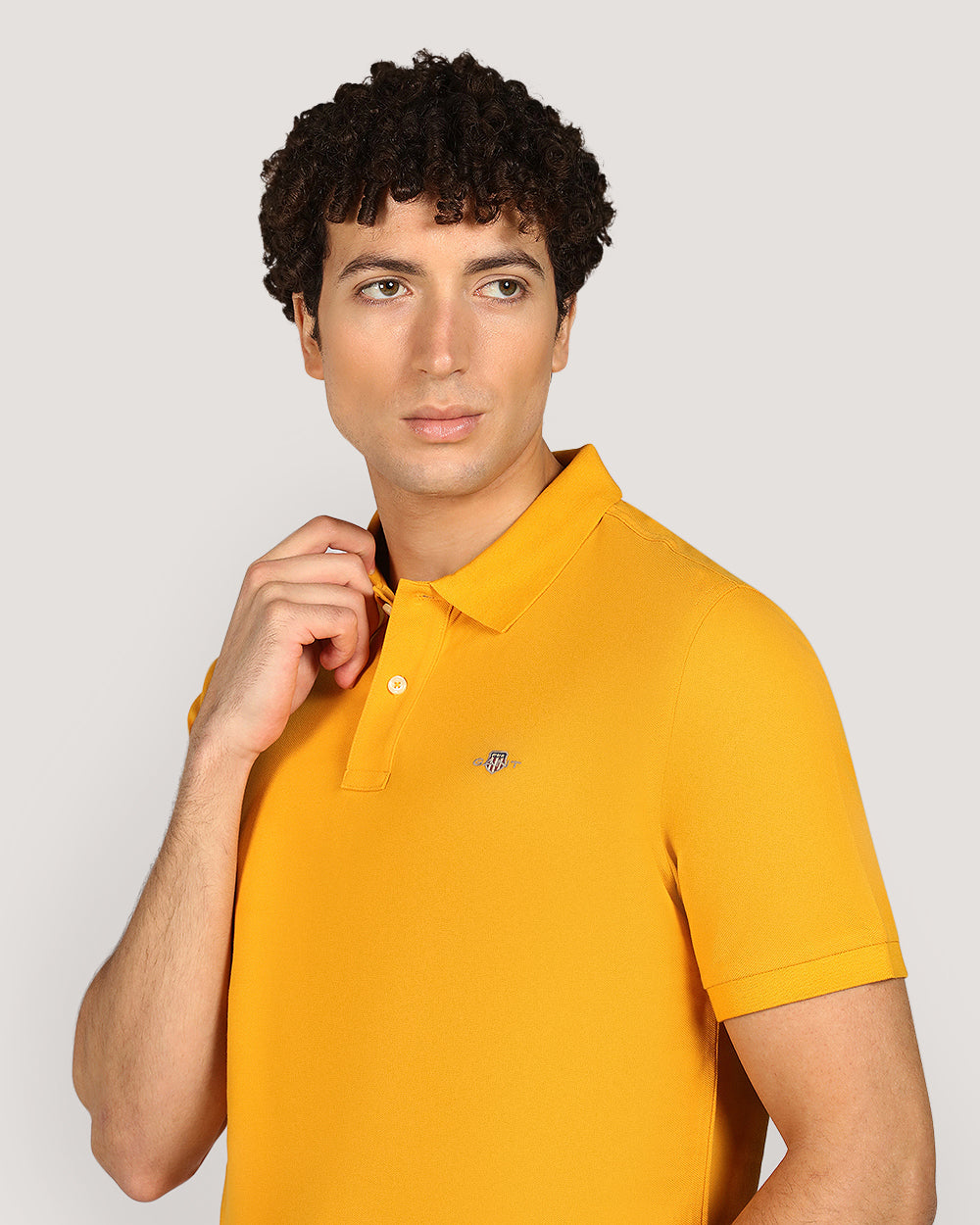 Gant Regular Shield Short Sleeve Piqué Polo Shirt For Men
