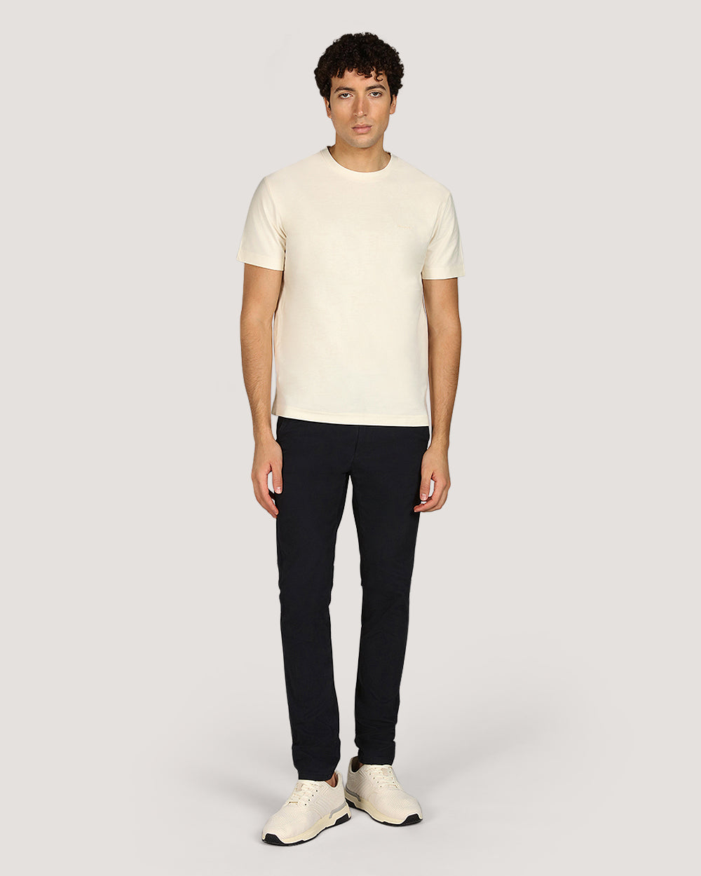 Gant Twill Texture Short Sleeve T-Shirt For Men