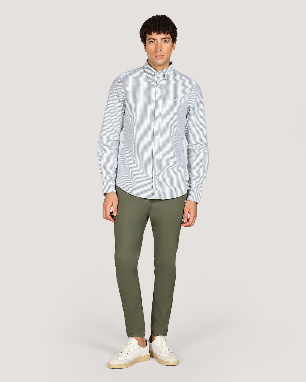 Gant Slim Classic Oxford Stripe Shirt For Men