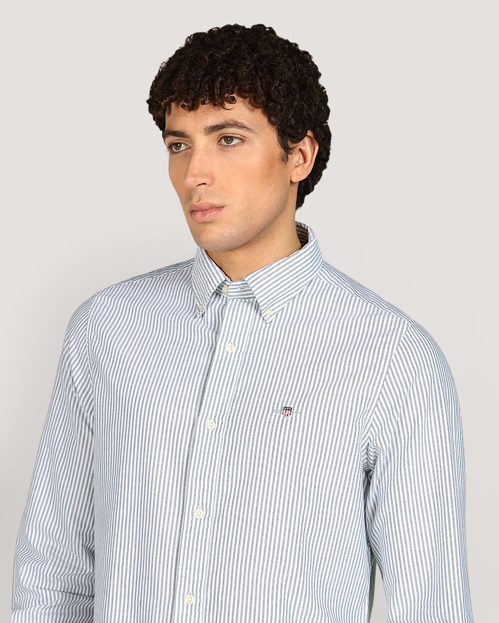 Gant Slim Classic Oxford Stripe Shirt For Men
