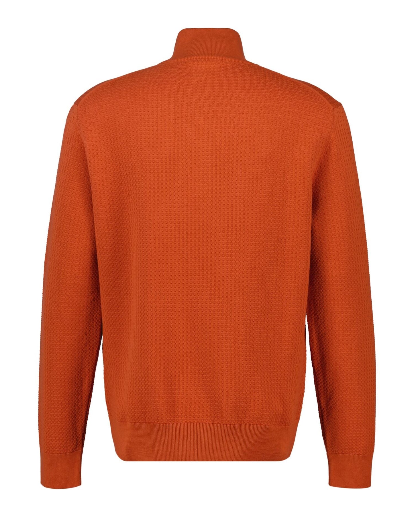 Textured Cotton Short Sleeve Polo