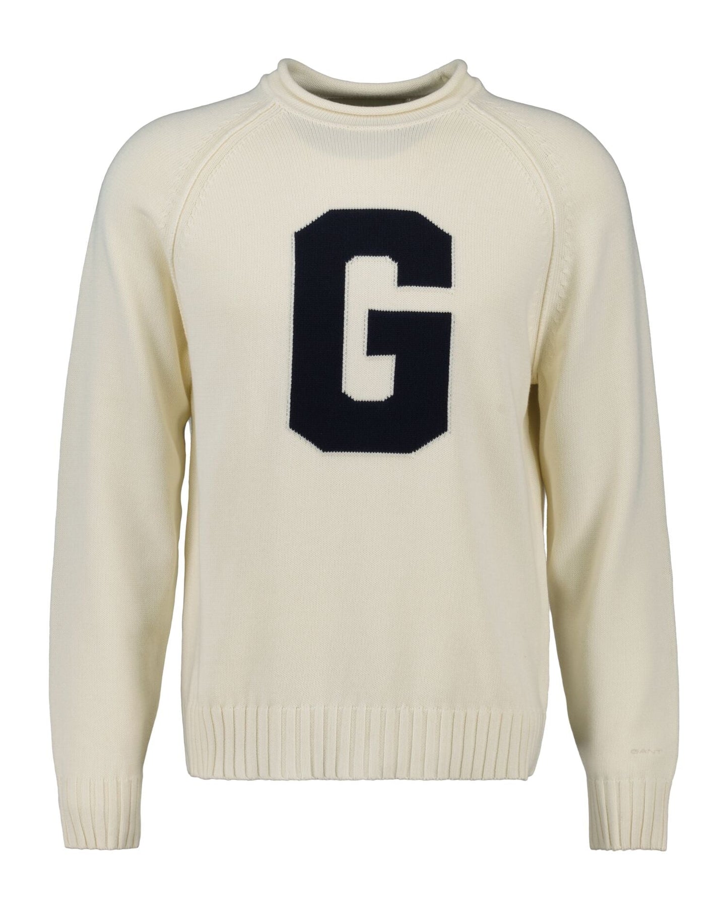 Intarsia G Crew Neck Sweater