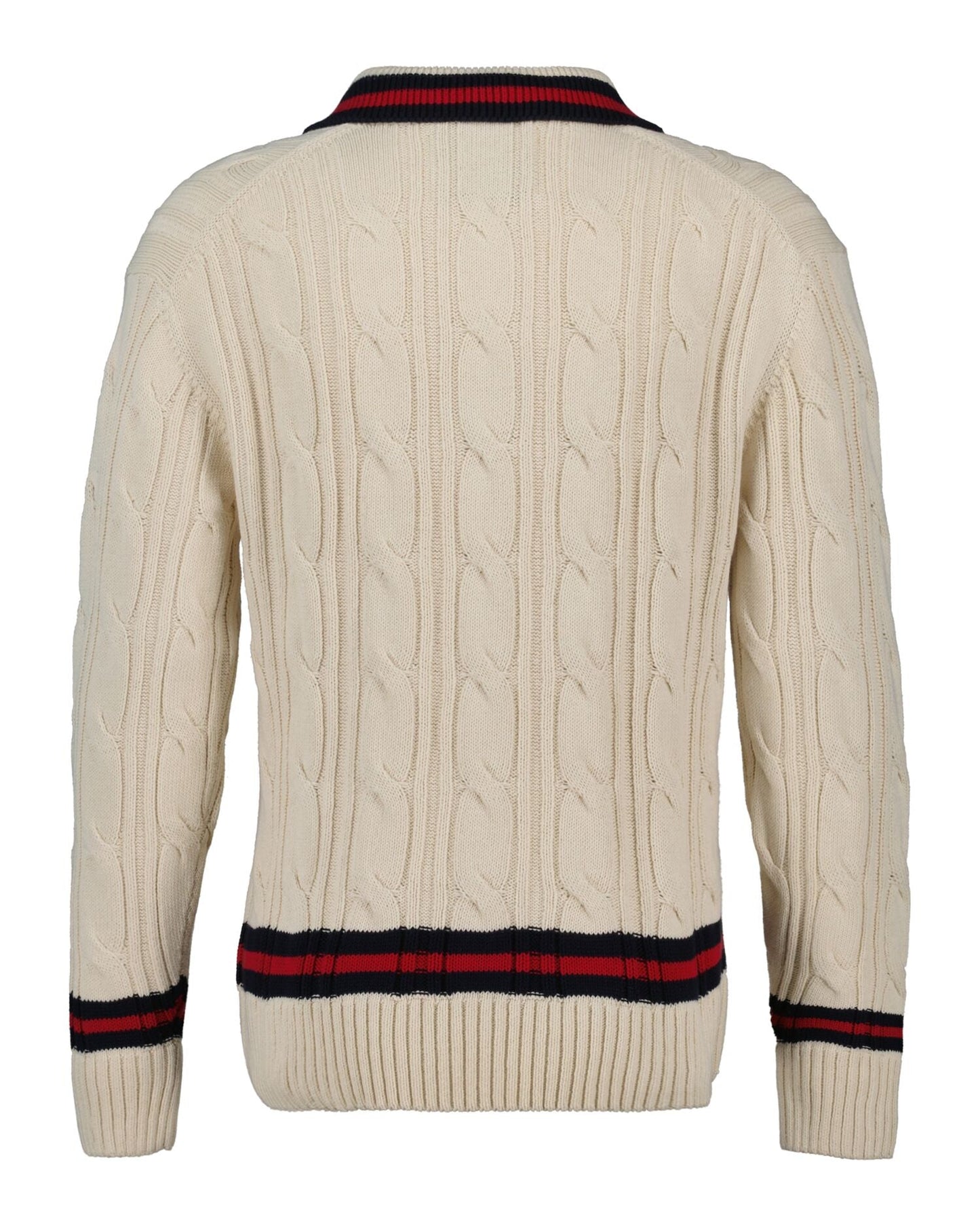 Cable Knit Polo