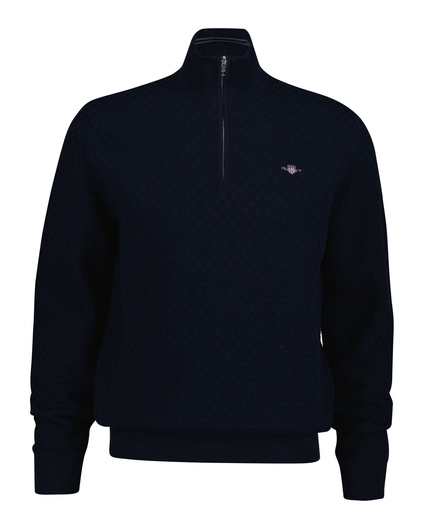Gant Micro Texture Half-Zip  Sweater
