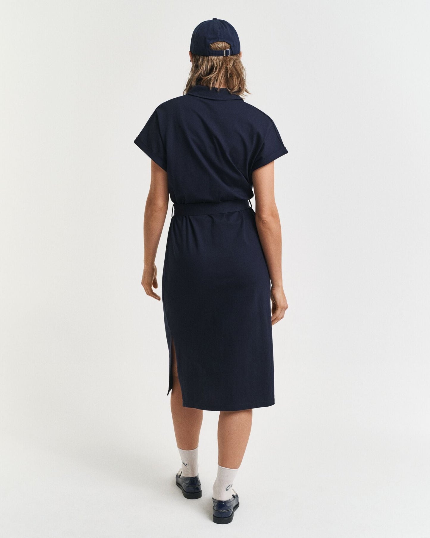 Short Sleeve Piqué Polo Dress