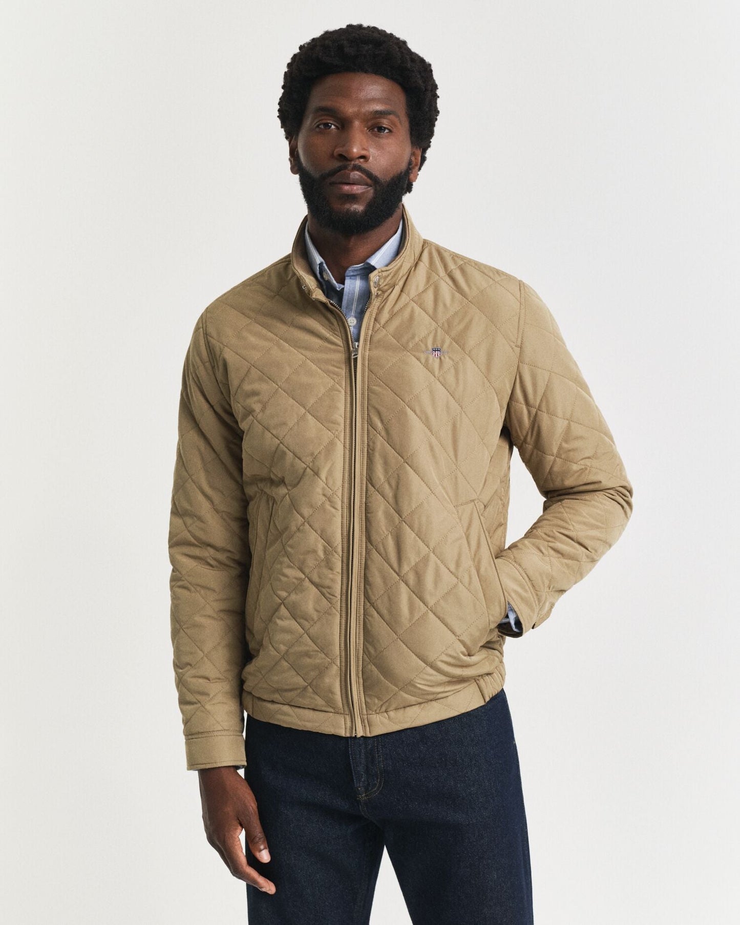 Quilted Windcheater Jacket