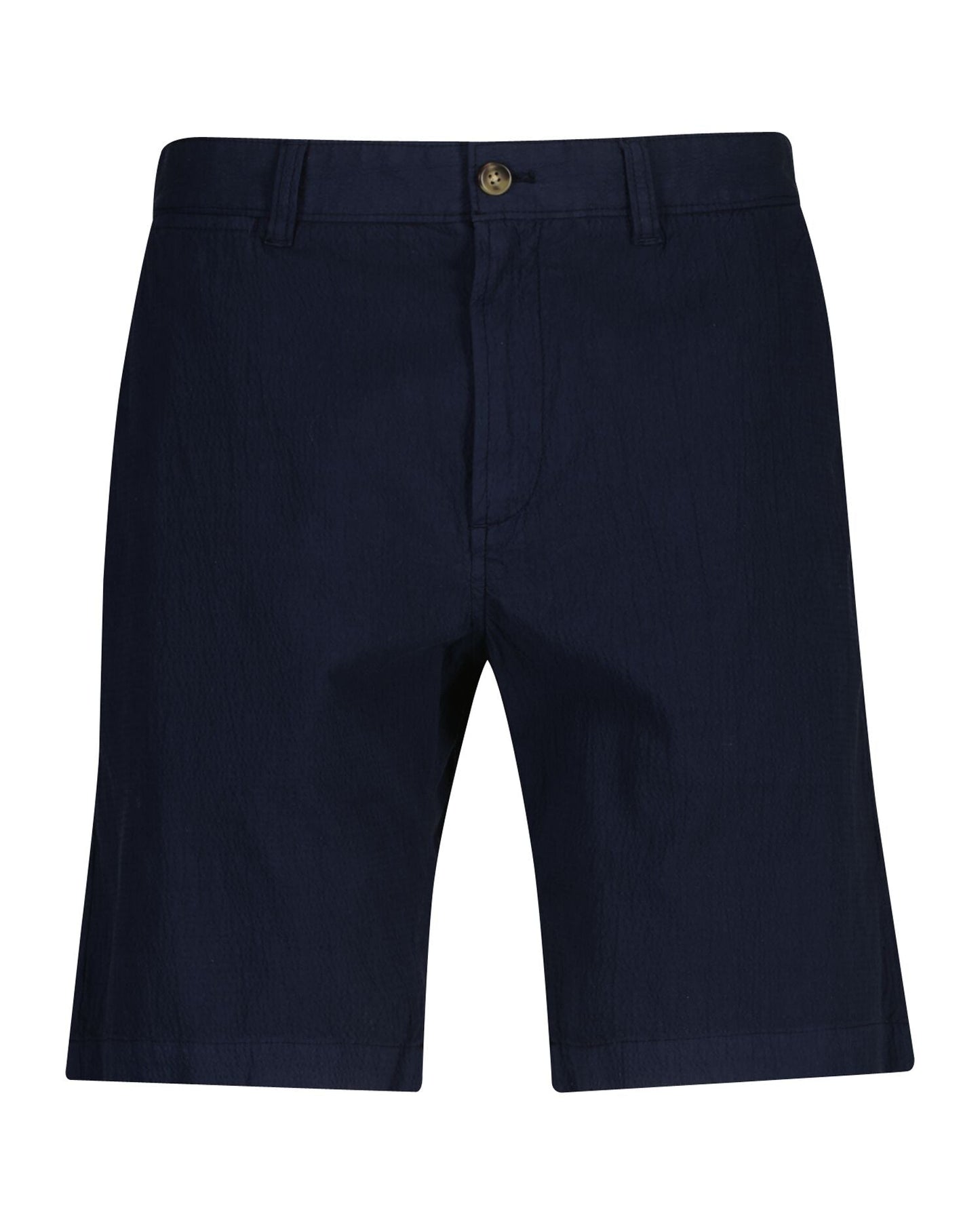 Regular Garment Dyed Seersucker Shorts