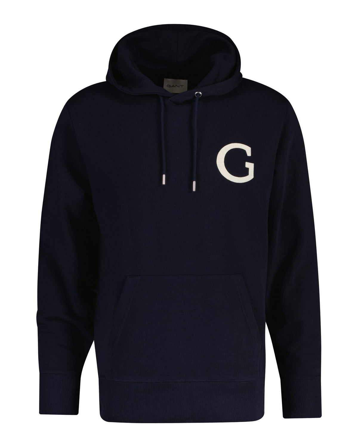 Cotton Blend Hoodie With Logo Badge