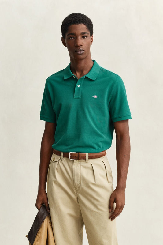 Regular Shield SS Pique Polo