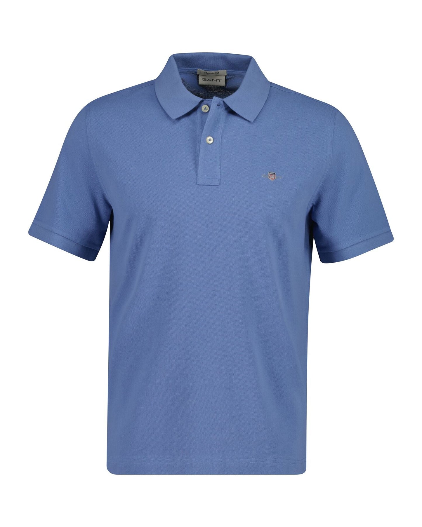 Regular Shield Short Sleeve Pique Polo