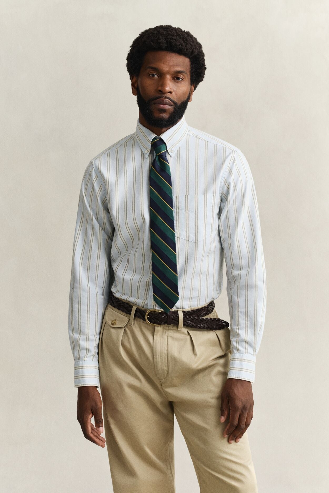 Regular Archive Oxford Stripe Shirt