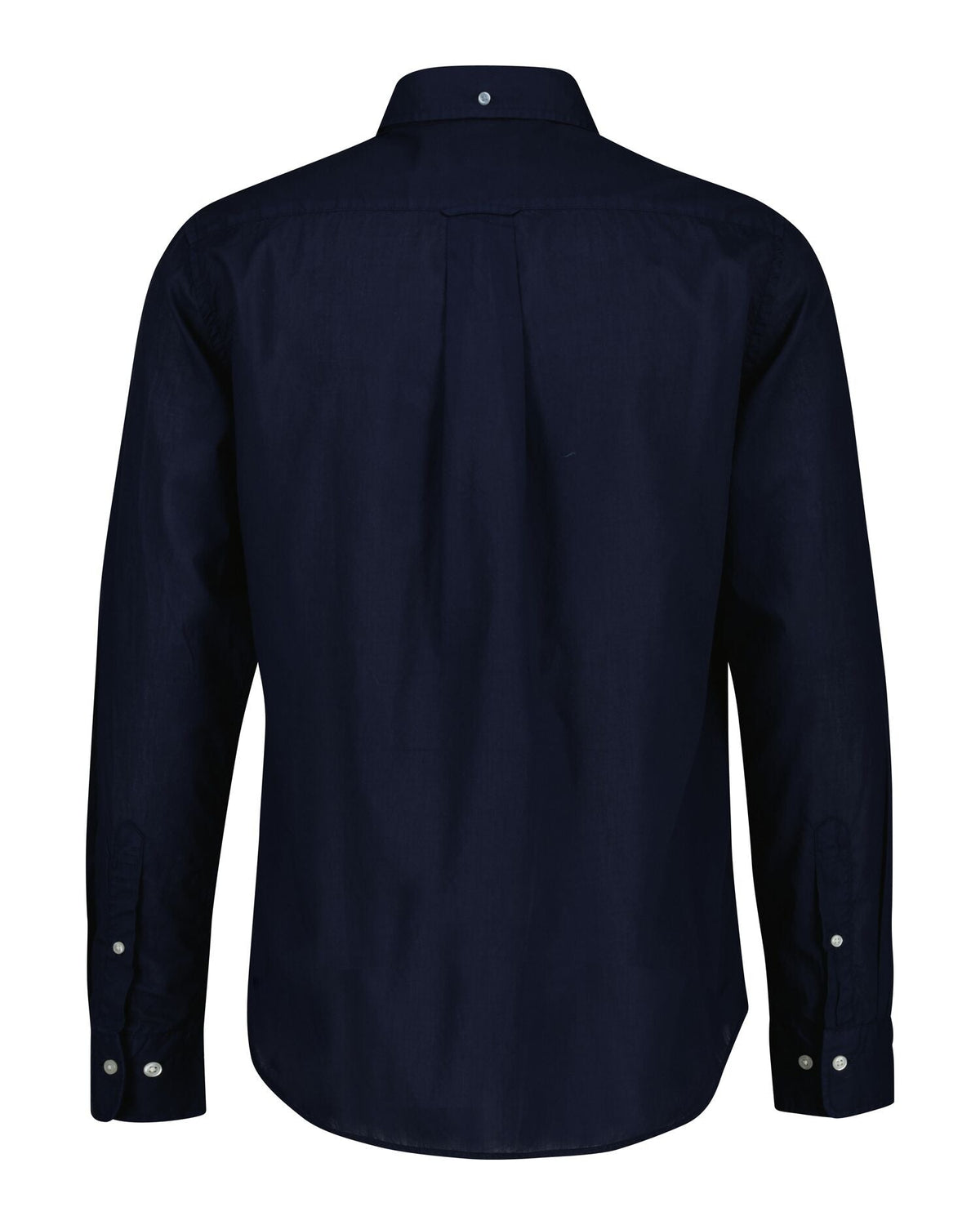 Regular Fit Garment-Dyed Cotton Voile Shirt