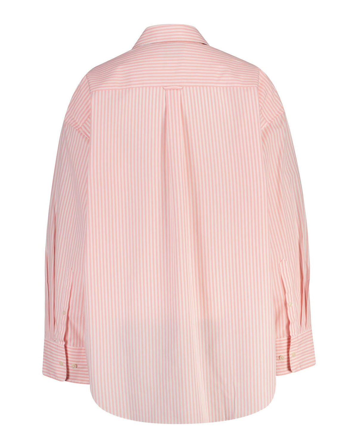 Oversized Classic Striped Poplin Shirt