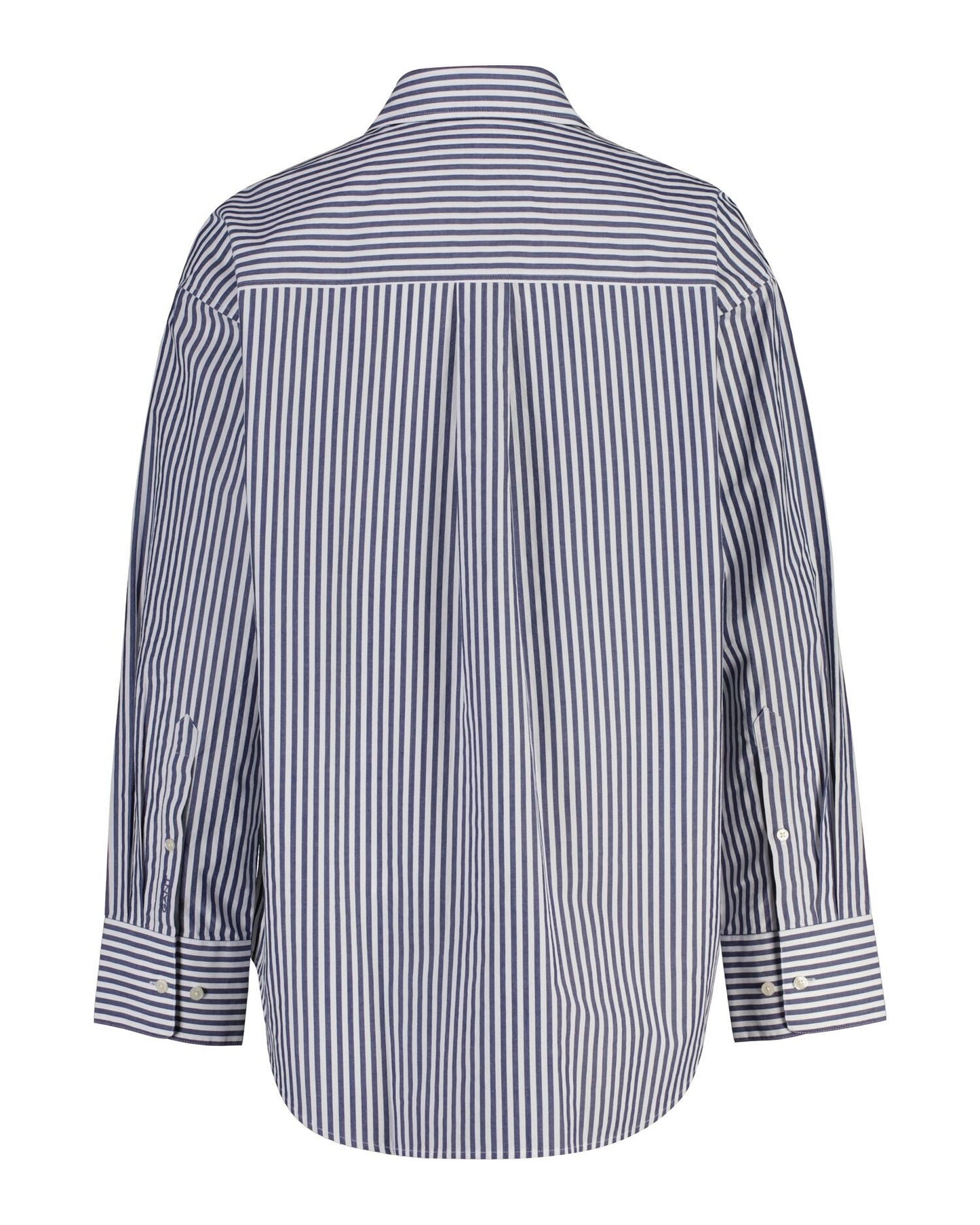 Relaxed Stripe Poplin Ls Shirt