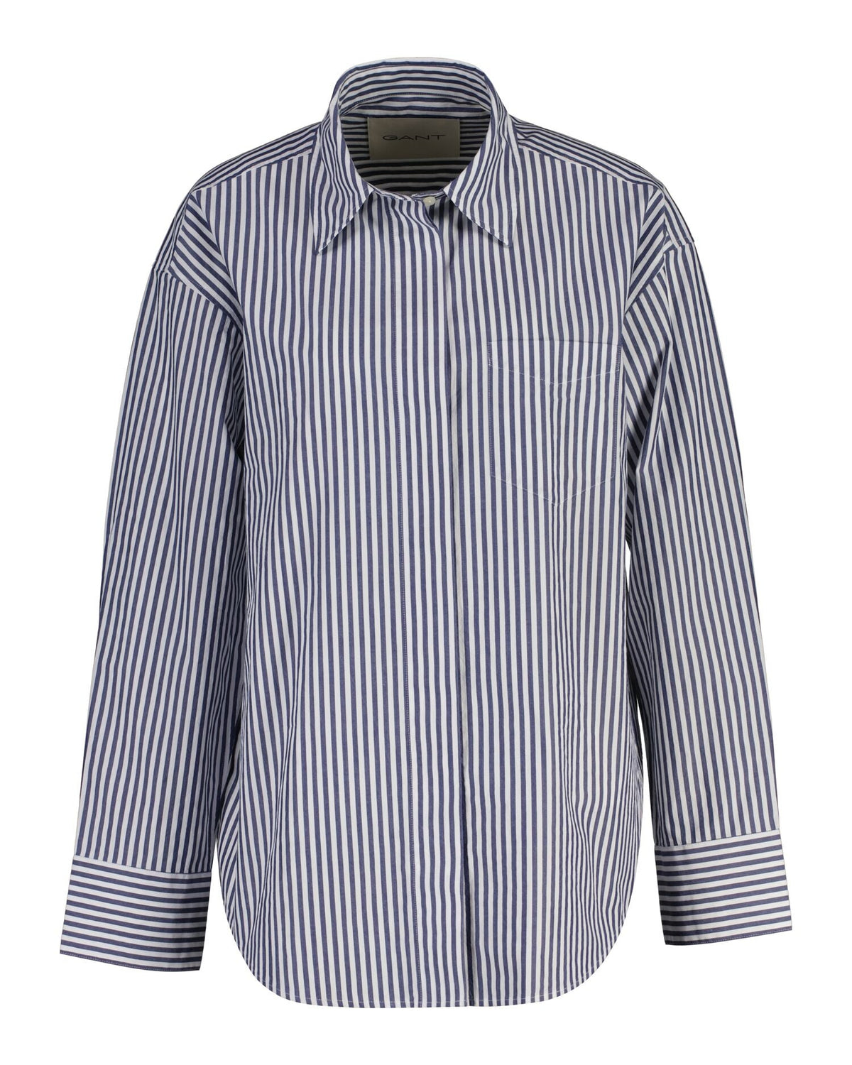 Striped Poplin Shirt
