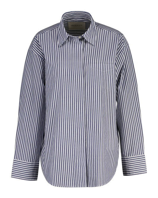 Striped Poplin Shirt