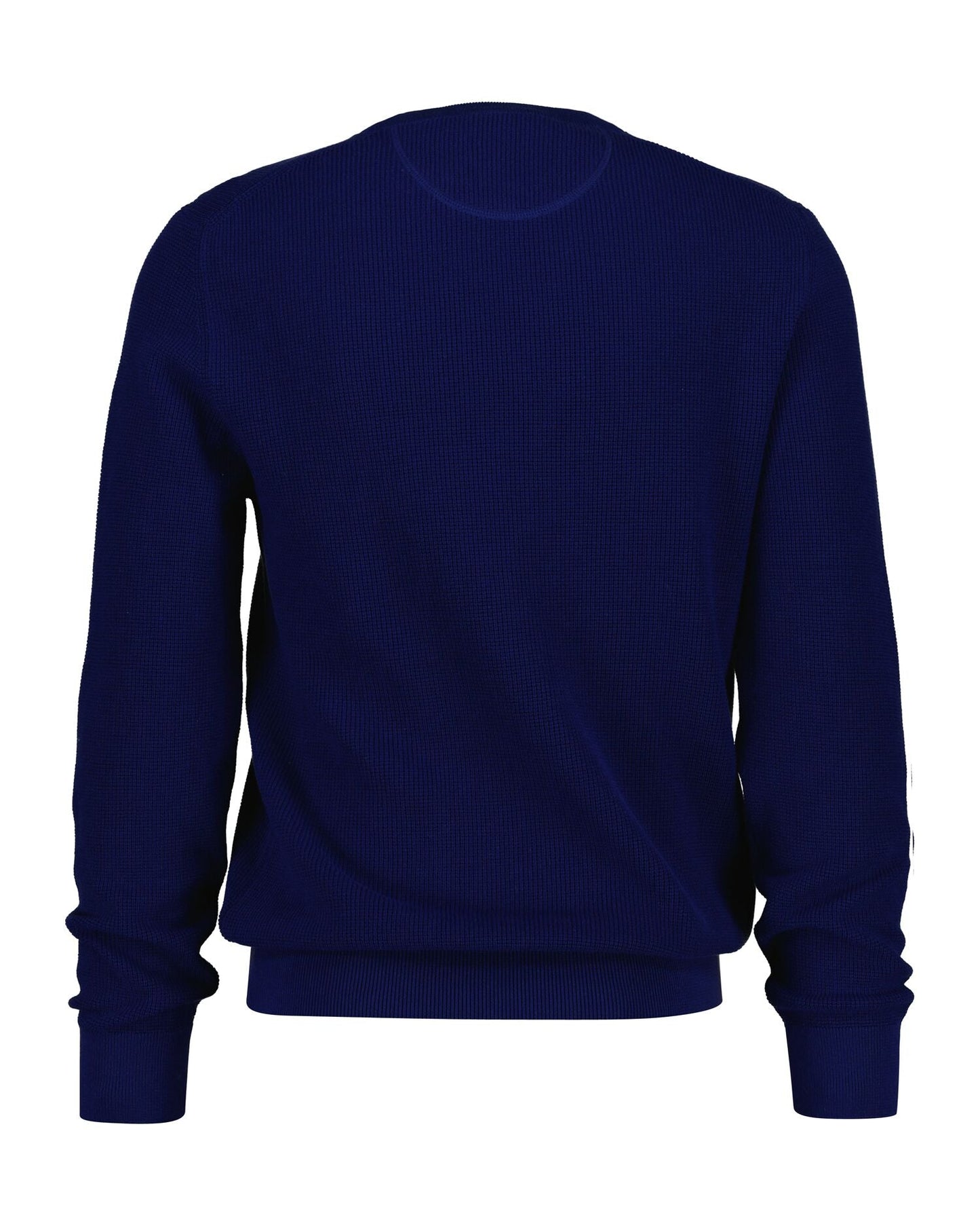 Textured Cotton Crew Neck Sweater