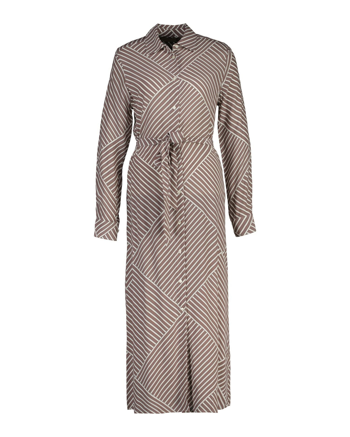 Gant  Printed Fluid Long Sleeve Shirt Dress
