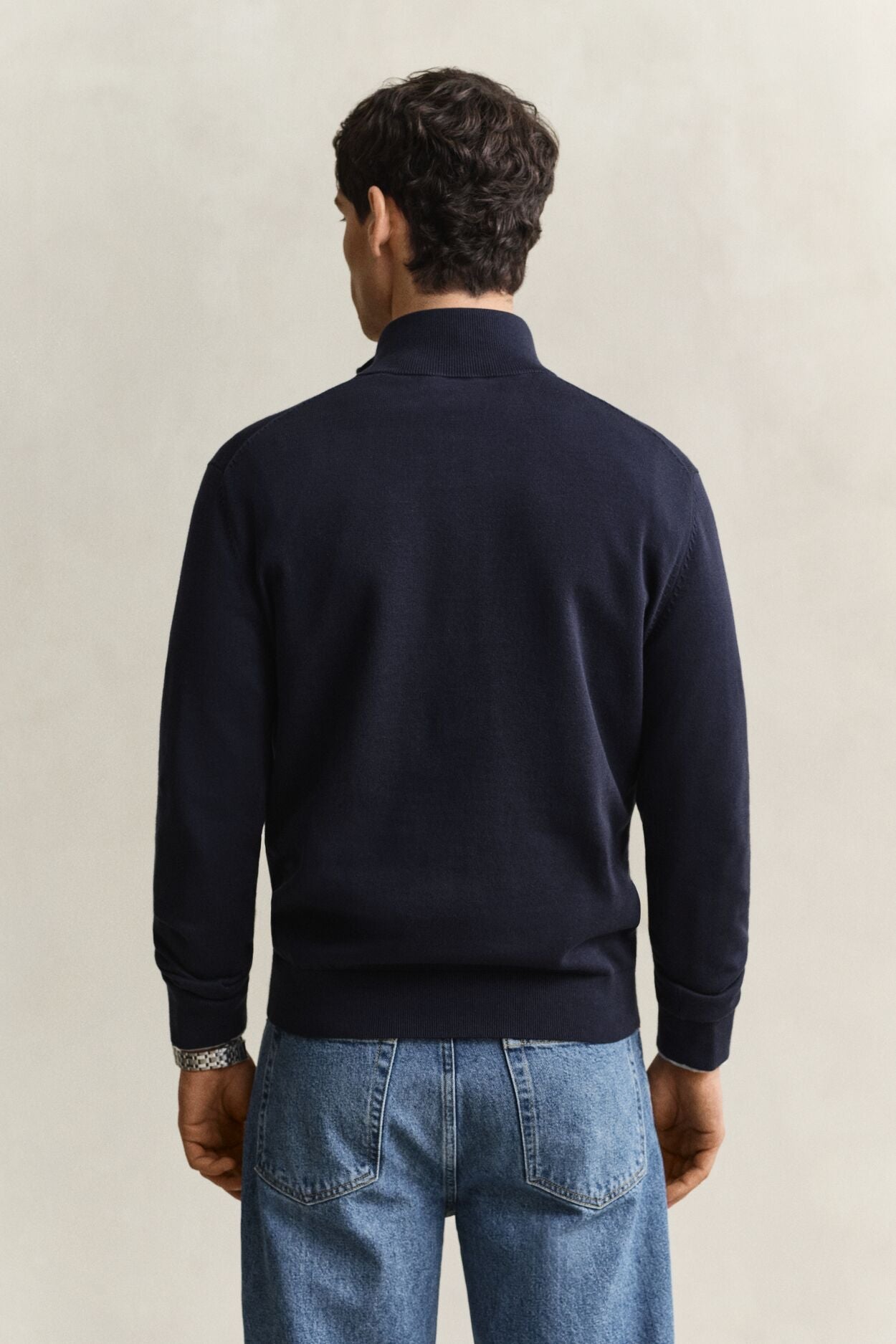 Classic Cotton Half Zip