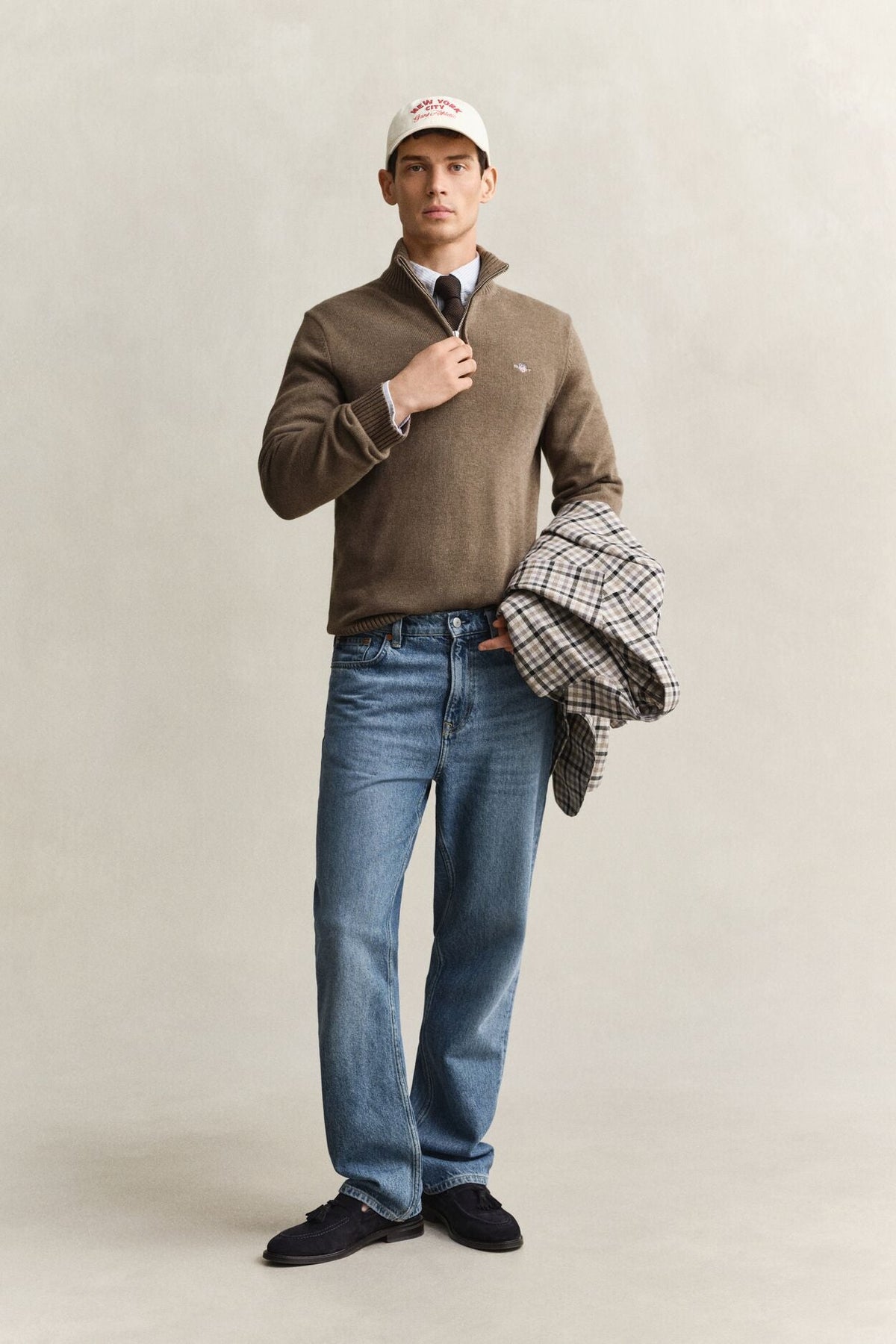 Classic Cotton Half Zip