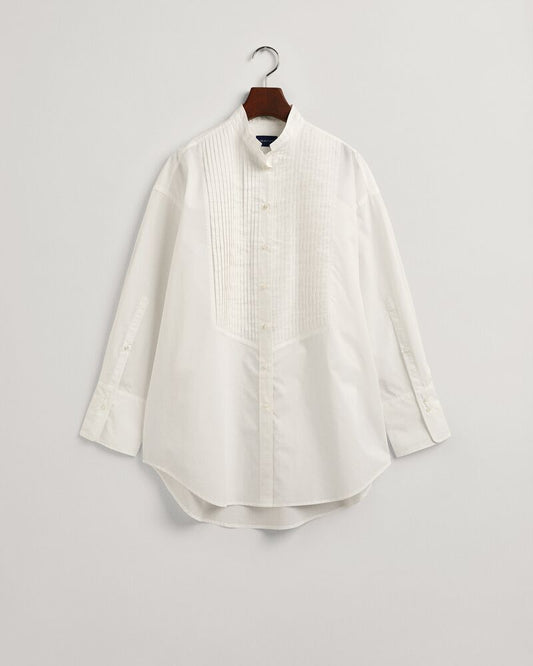 Os Pintuck Shirt Linen / 32