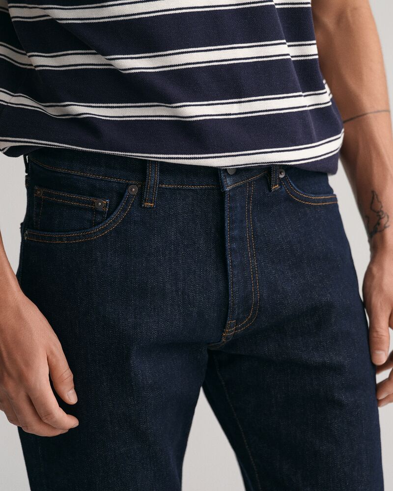 Slim Fit Jeans Dark Blue / 32X32