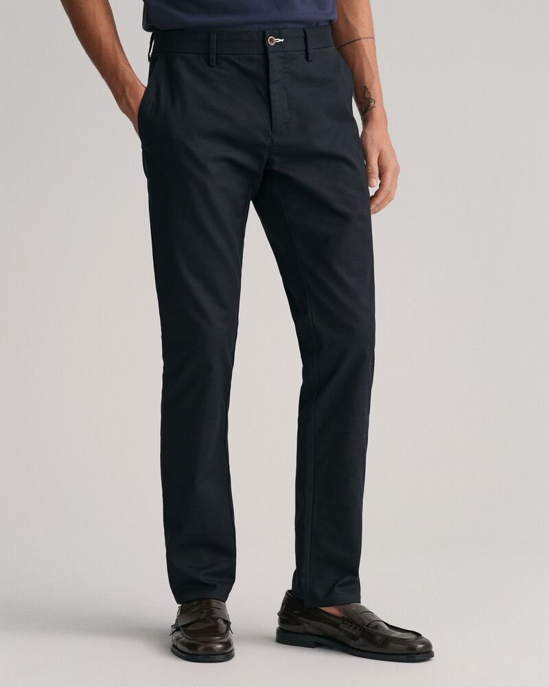 Slim Fit Tech Prep™ Chinos Black / 32X32