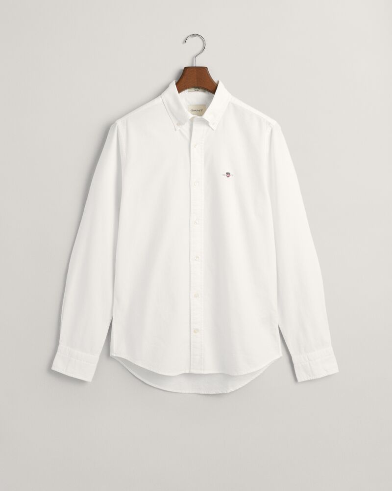 Slim Fit Classic Oxford Shirt White / S