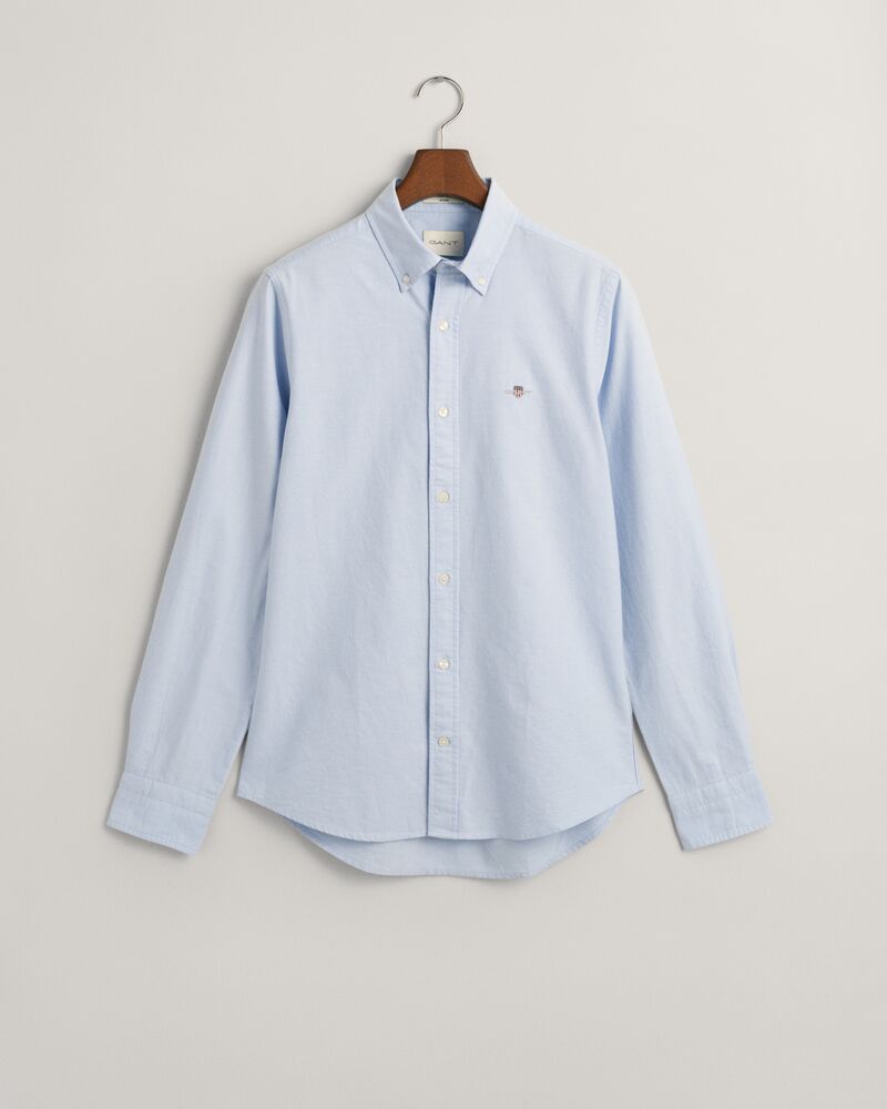 Slim Fit Oxford Shirt Light Blue / S