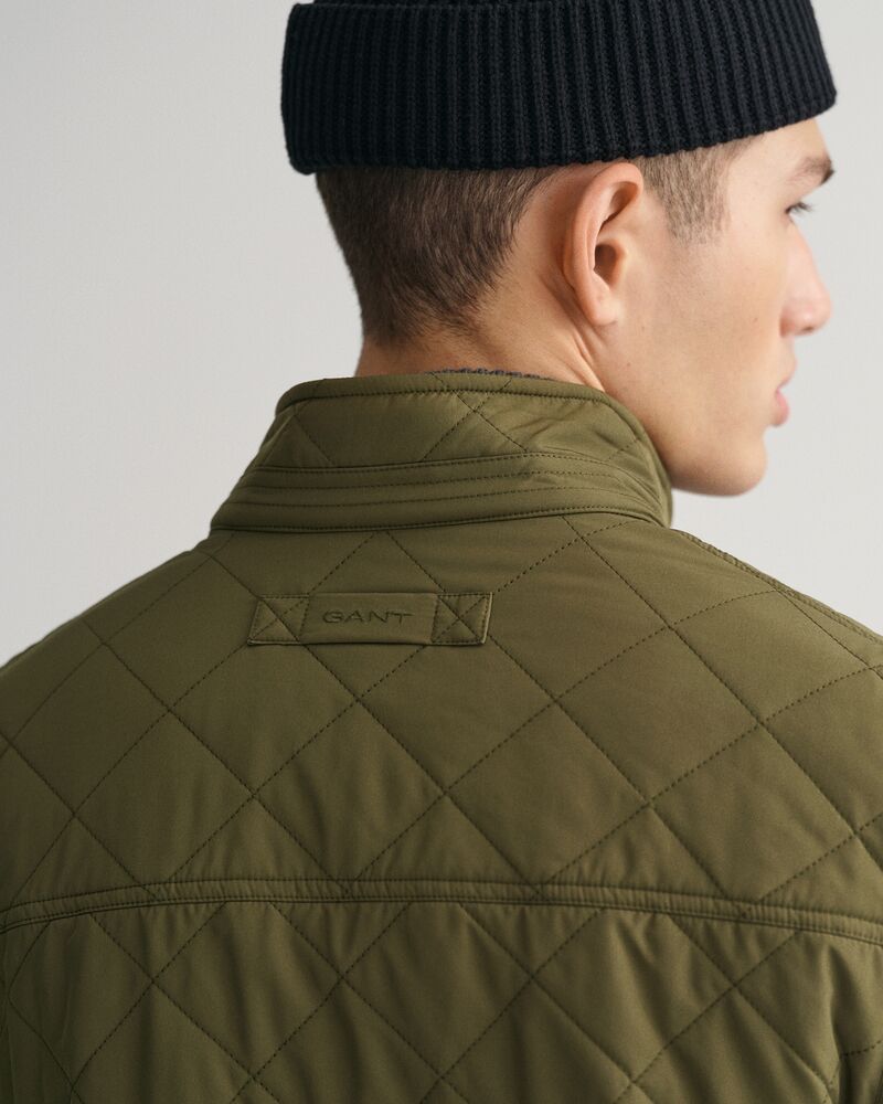 Gant Quilted Windcheater Vest Juniper Green / S