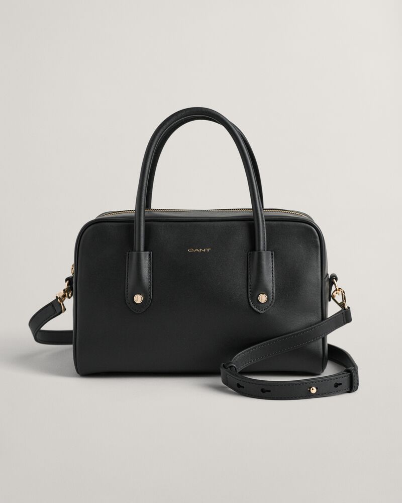 Iconic Medium Leather Bag Black / Onesize