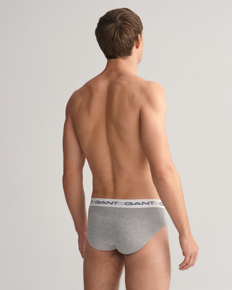 Brief 3-Pack Grey Melange / S