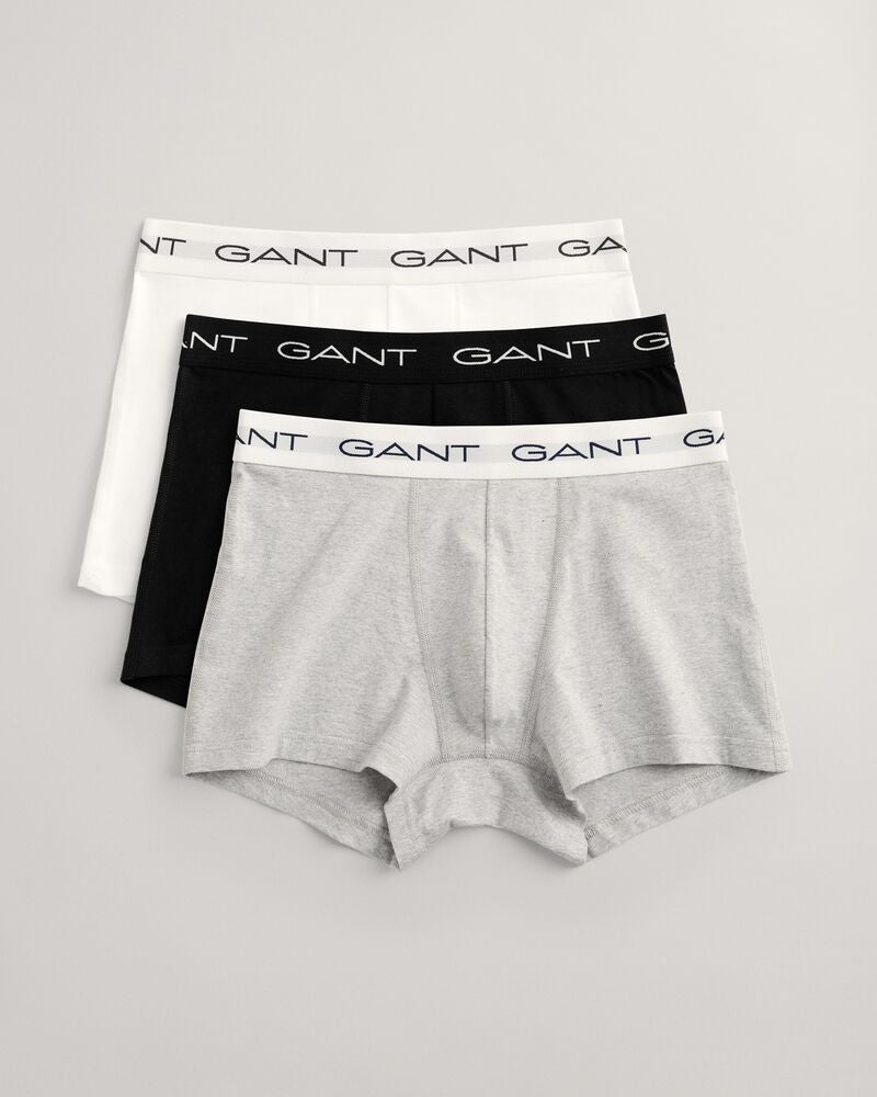 3-Pack Trunks Grey Melange / S