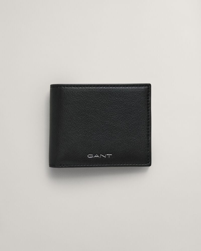 Leather Bifold Wallet Black / Onesize