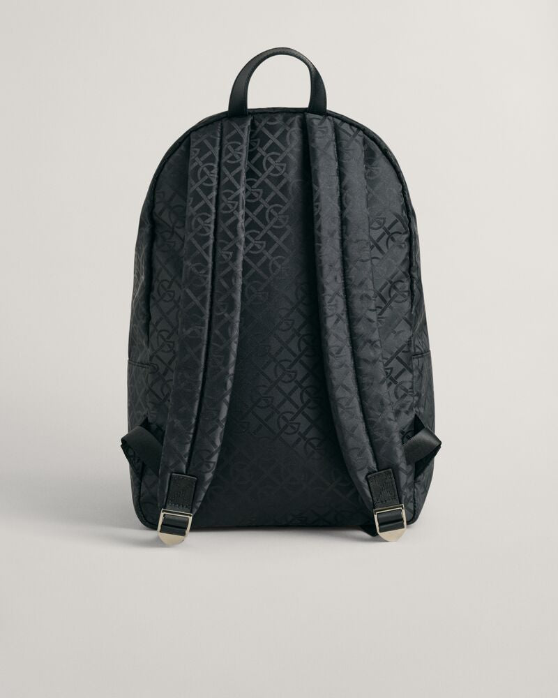 G Patterned Backpack Ebony Black / Onesize