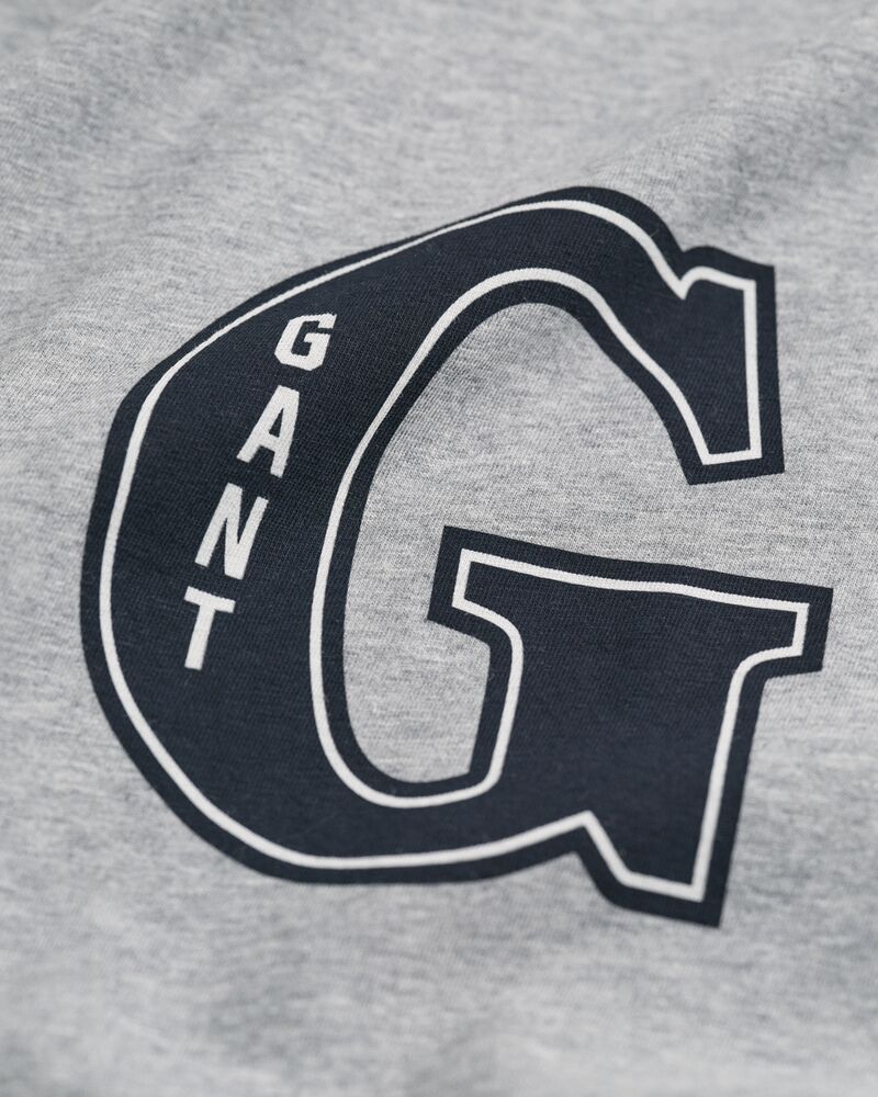 G Graphic T-Shirt Grey Melange / S