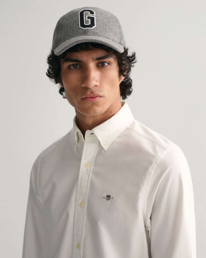 Slim Fit Classic Oxford Shirt White / S