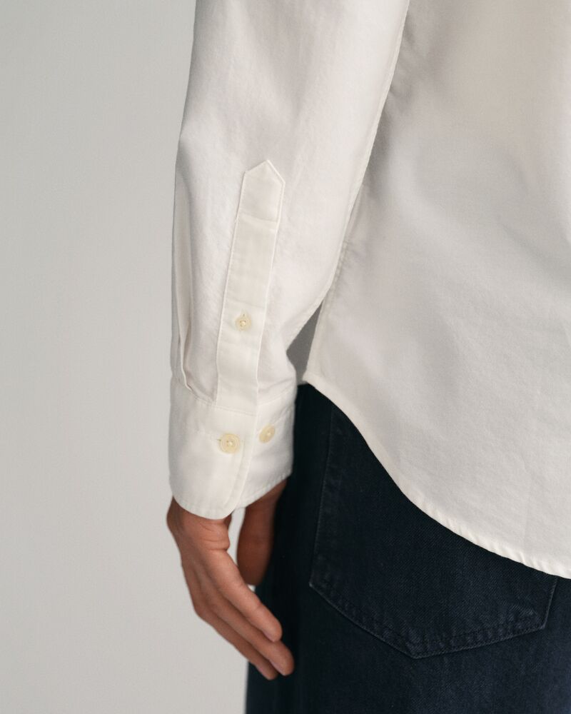 Slim Fit Classic Oxford Shirt White / S