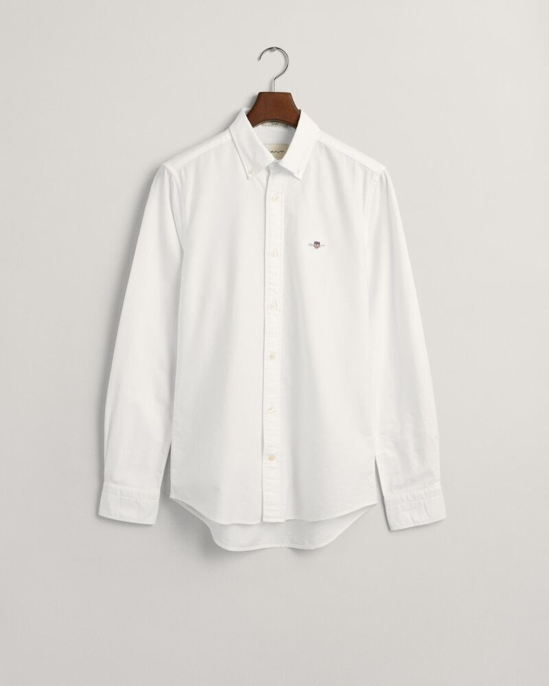 Slim Fit Classic Oxford Shirt White / S